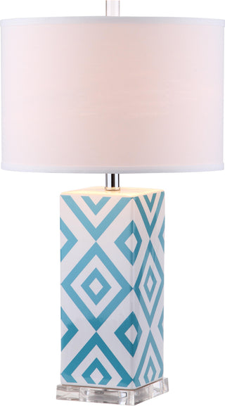 Safavieh Diamonds 27-Inch H Table Lamp Light Blue main image