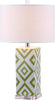 Safavieh Diamonds 27-Inch H Table Lamp Green Mirror main image