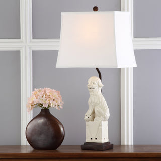 Safavieh Foo 285-Inch H Dog Table Lamp Cream main image