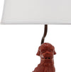 Safavieh Foo 285-Inch H Dog Table Lamp Red 