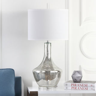 Safavieh Mercury 345-Inch H Table Lamp Ivory/Silver 