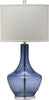 Safavieh Mercury 345-Inch H Table Lamp Blue Mirror 