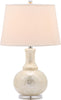 Safavieh Shelley 25-Inch H Gourd Table Lamp White Mirror main image