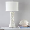 Safavieh Shelley 30-Inch H Concave Table Lamp White 