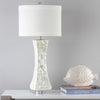 Safavieh Shelley 30-Inch H Concave Table Lamp White 