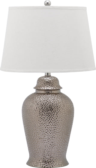 Safavieh Sterling 275-Inch H Ginger Jar Lamp Silver Mirror 