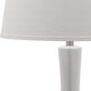 Safavieh Blanche 32-Inch H Gourd Lamp White Mirror 