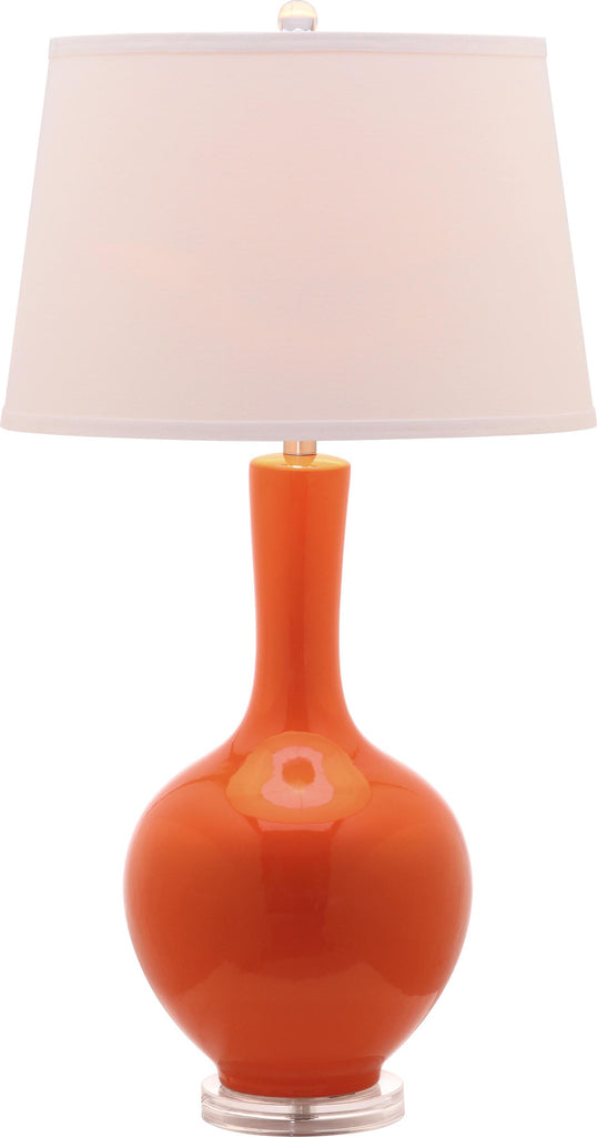 Safavieh Blanche 32-Inch H Gourd Lamp Orange Mirror main image