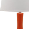 Safavieh Blanche 32-Inch H Gourd Lamp Orange Mirror 