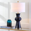 Safavieh Lola 30-Inch H Column Lamp Navy  Feature