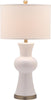 Safavieh Lola 30-Inch H Column Lamp White Mirror main image