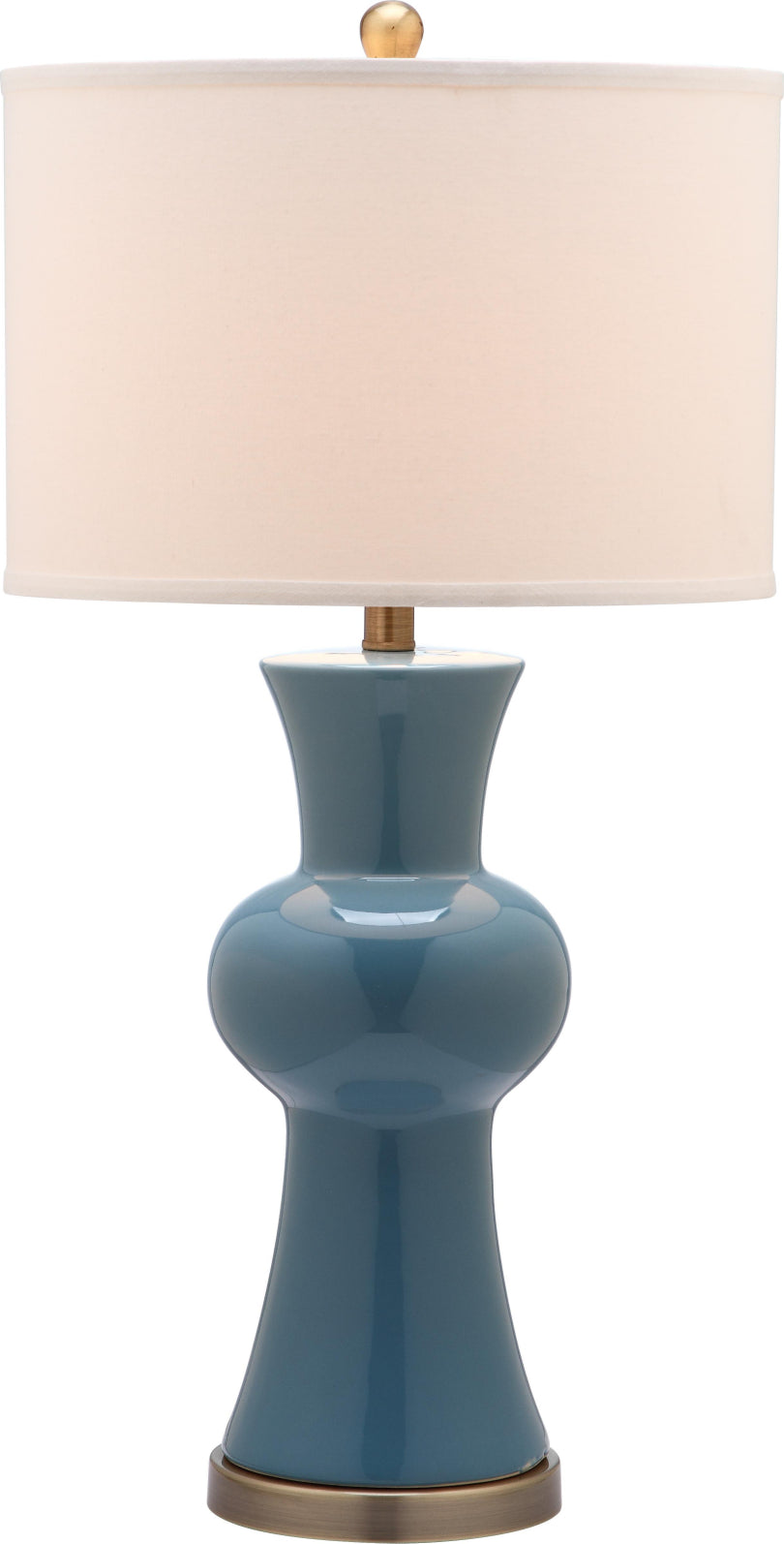 Safavieh Lola 30-Inch H Column Lamp Blue Mirror main image