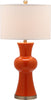 Safavieh Lola 30-Inch H Column Lamp Orange Mirror main image