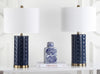 Safavieh Roxanne 26-Inch H Table Lamp Navy Mirror 
