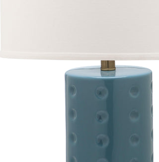 Safavieh Roxanne 26-Inch H Table Lamp Blue Mirror 