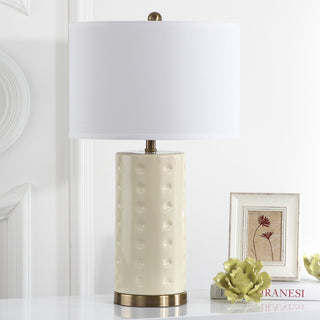 Safavieh Roxanne 26-Inch H Table Lamp Cream 