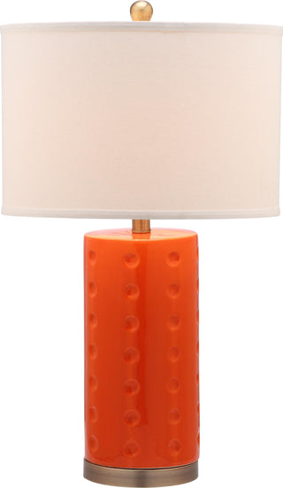 Safavieh Roxanne 26-Inch H Table Lamp Orange Mirror main image