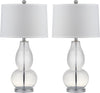 Safavieh Mercurio 285-Inch H Double Gourd Lamp Clear Mirror 