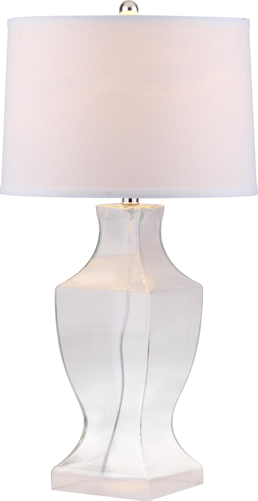 Safavieh Glass 29-Inch H Bottom Lamp Clear main image