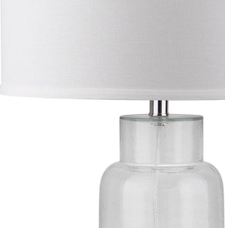 Safavieh Bottle 29-Inch H Glass Table Lamp Clear Mirror 