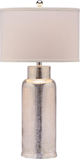 Safavieh Bottle 29-Inch H Glass Table Lamp Ivory/Silver Mirror main image