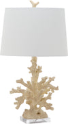 Safavieh Coral Branch 285-Inch H Table Lamp Cream Mirror 