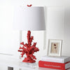 Safavieh Coral Branch 285-Inch H Table Lamp Red  Feature