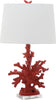 Safavieh Coral Branch 285-Inch H Table Lamp Red 