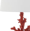 Safavieh Coral Branch 285-Inch H Table Lamp Red 