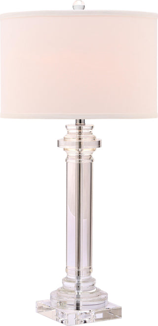 Safavieh Nina 30-Inch H Crystal Column Lamp Clear Mirror main image