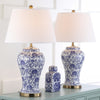 Safavieh Spring 29-Inch H Blossom Table Lamp Blue/White 