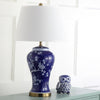 Safavieh Spring 29-Inch H Blossom Table Lamp Navy/White  Feature
