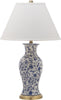 Safavieh Beijing 29-Inch H Floral Urn Lamp Blue/White 