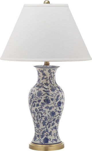 Safavieh Beijing 29-Inch H Floral Urn Lamp Blue/White 