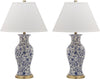 Safavieh Beijing 29-Inch H Floral Urn Lamp Blue/White 