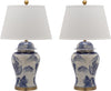 Safavieh Shanghai 295-Inch H Ginger Jar Blue/White Lamp 