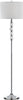 Safavieh Lombard 60-Inch H Street Floor Lamp Clear/Chrome 