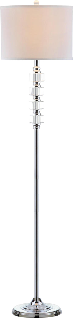 Safavieh Lombard 60-Inch H Street Floor Lamp Clear/Chrome main image
