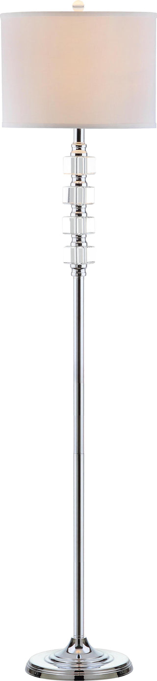 Safavieh Lombard 60-Inch H Street Floor Lamp Clear/Chrome main image