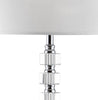 Safavieh Lombard 60-Inch H Street Floor Lamp Clear/Chrome 