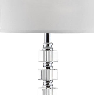 Safavieh Lombard 60-Inch H Street Floor Lamp Clear/Chrome 