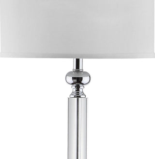 Safavieh Concorde 60-Inch H Floor Lamp Clear/Chrome 