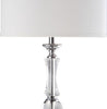 Safavieh Canterbury 60-Inch H Floor Lamp Clear/Chrome Mirror 