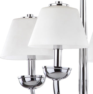 Safavieh Yardley 4 Light Chrome 189 Inch Dia Chandelier Lamp Mirror 