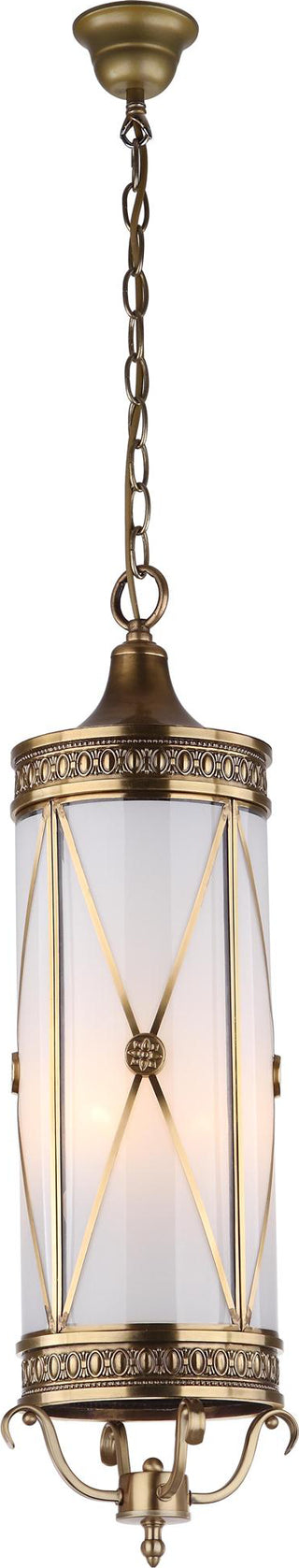 Safavieh Darby 3 Light Brass 825-Inch Dia Small Pendant Lamp Mirror main image