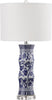 Safavieh Sandy 275-Inch H Table Lamp White/Blue 