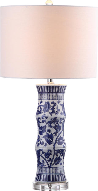 Safavieh Sandy 275-Inch H Table Lamp White/Blue main image