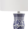 Safavieh Sandy 275-Inch H Table Lamp White/Blue 