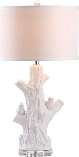 Safavieh Lightwood 27-Inch H Tree Table Lamp White Mirror main image