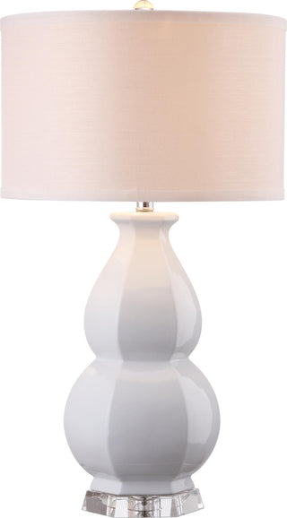 Safavieh Juniper 30-Inch H White Table Lamp Mirror main image